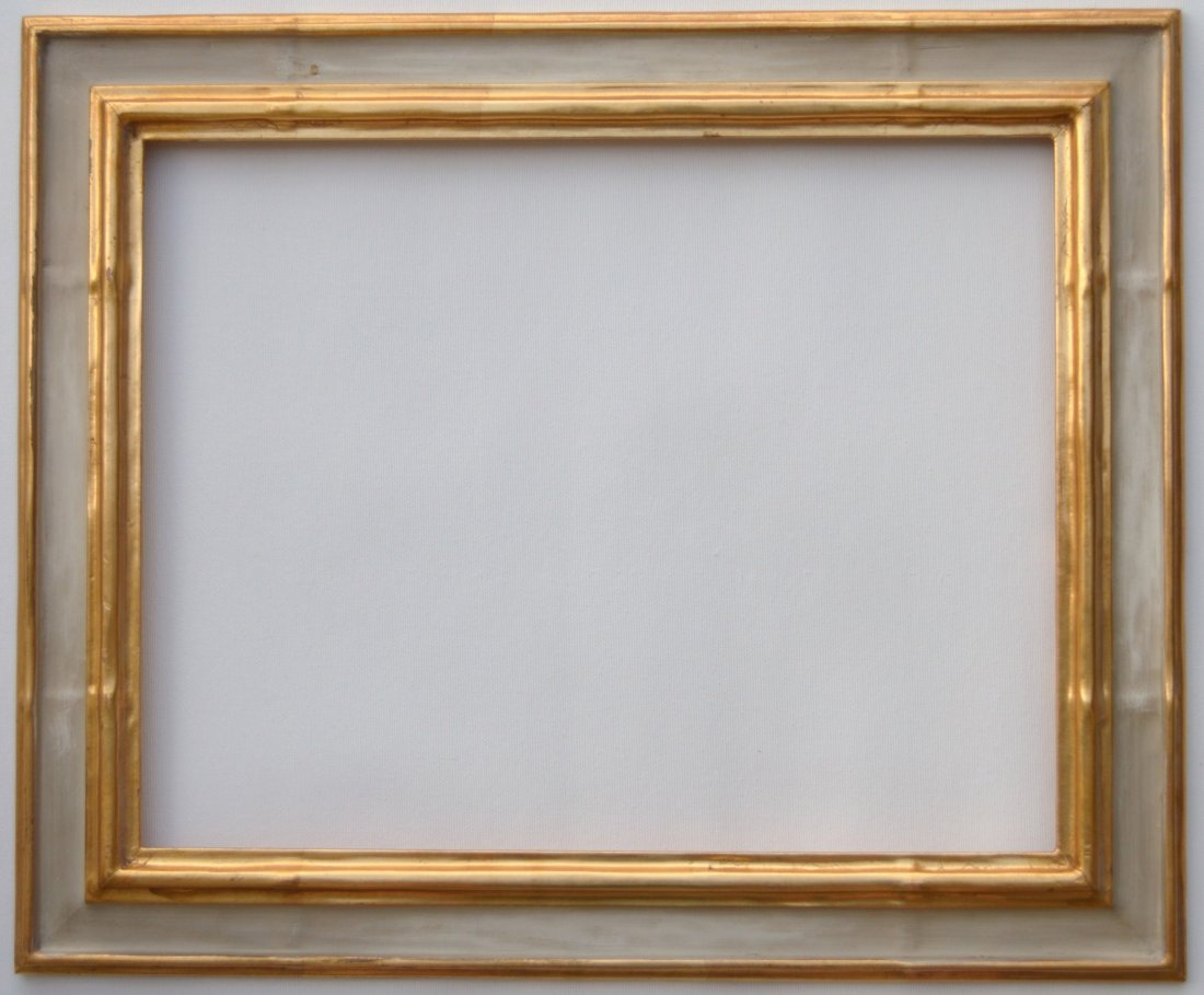 NEWCOMB-MACKLIN GILT CARVED FRAME: Period frame, Rabbet: 14 1/8 X 11 1/8, W: 2.0 inches