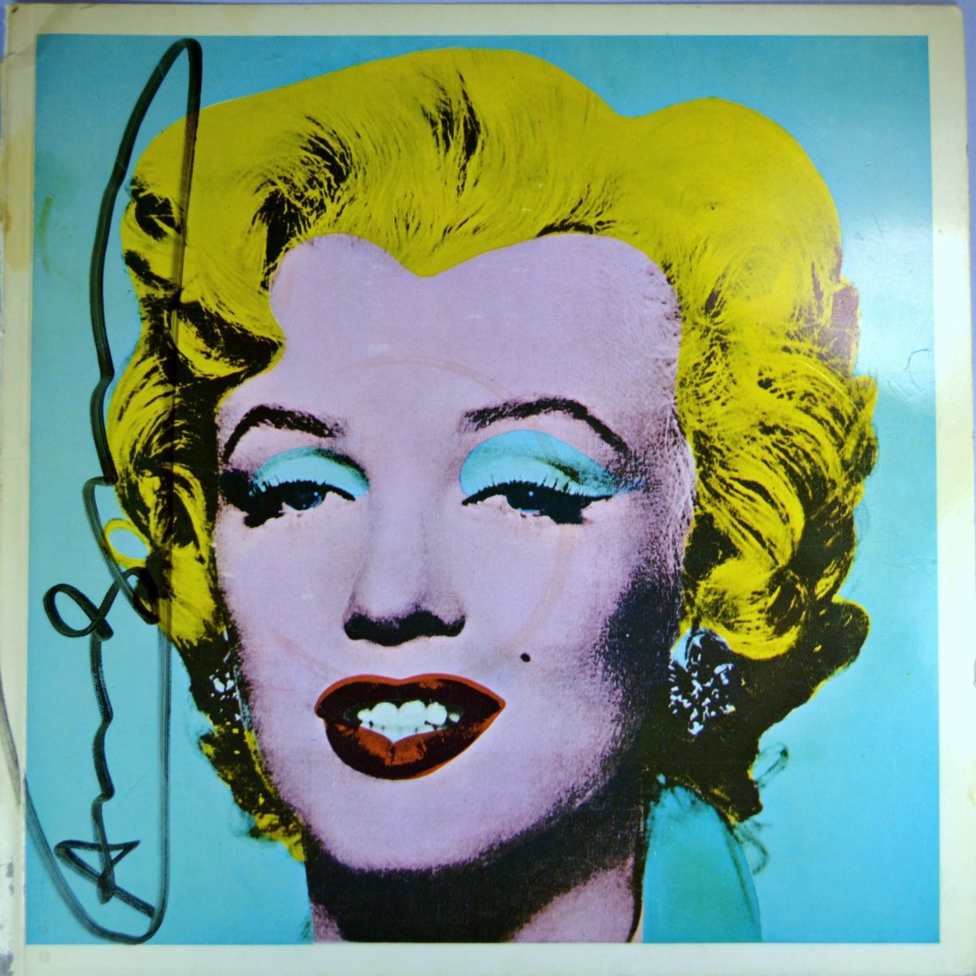 ANDY WARHOL TATE GALLERY BOOK COVER SIGNED (1 of 2)