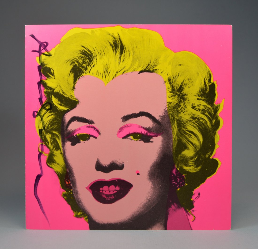 ANDY WARHOL MARILYN CASTELLI  INVITATION 1981 (1 of 3)