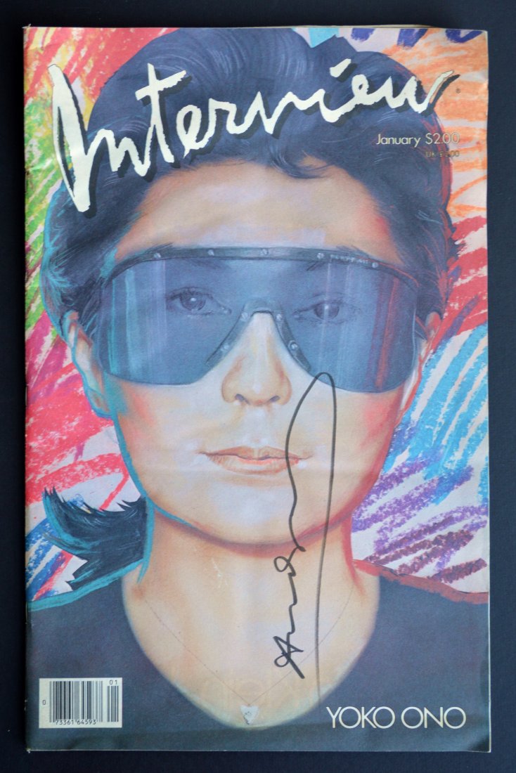 ANDY WARHOL INTERVIEW MAGAZINE (1 of 2)