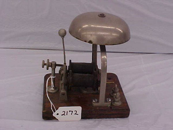 Unmarked Bell Telegraph Receiver: Unmarked Bell Telegraph Receiver