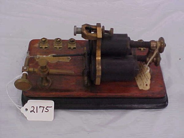 J.H. Bunnel 300 OHM Telegraph Receiver: J.H. Bunnel 300 OHM Telegraph Receiver