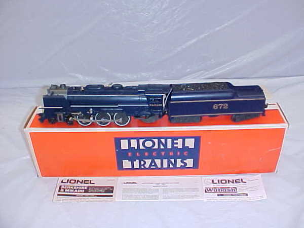 Lionel 8610 Wabash 4-6-2 steam: Lionel 8610 Wabash 4-6-2 steam Loco & Tender w/box