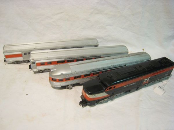 New Clipper, box # 20340: (4) pieces, #'s 497 VG, 960 orange stripped VG, 961 orange stripped VG, 963 VG.