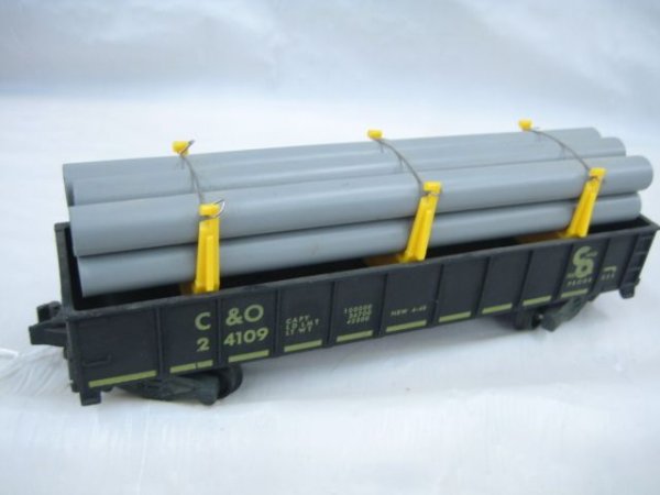 #24109 C & O Gondola pipe Car