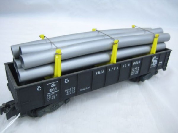 #911 C & O Gondola Pipe car