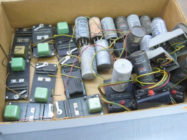 manuel uncouplers, whistle controls and generator