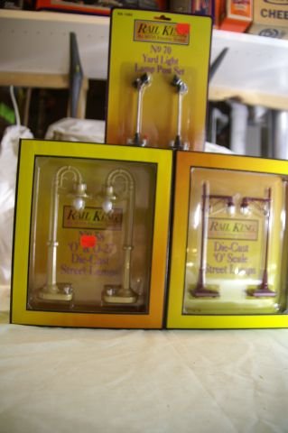 (3) rk-1060 #70 yard light set, RK-1033 #64 stree