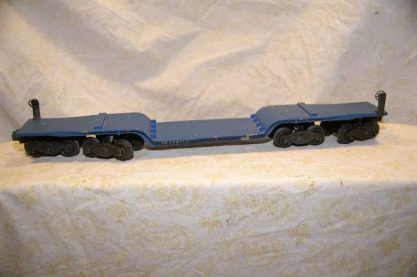 6418: Lionel machinery car painted and decaled for conrail