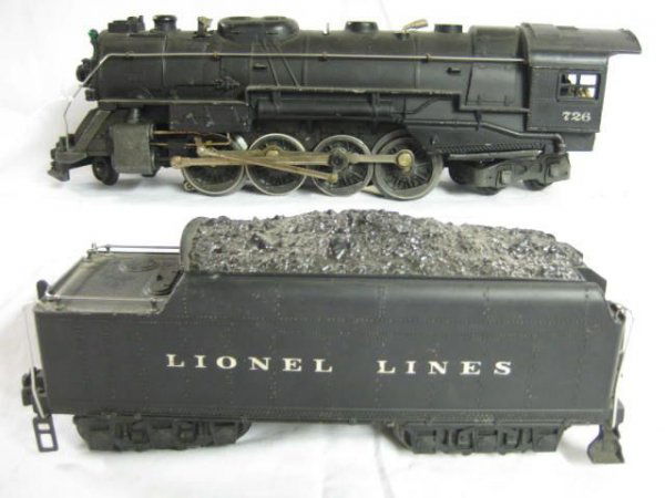 726 Steam 2-8-4 Berkshire/2426W Tender