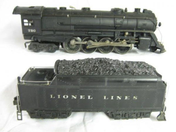 726 2-8-4 Steam 1946 / 2426W: marker light broken on 2-8-4