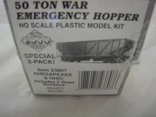 Proto 20 Cc7co hoppers 54493 x5 54781 x2: Proto 20 Cc7co hoppers 54493 x5 54781 x3