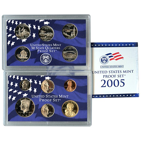 2005-S United States 11-Coin Proof Mint Set: 2005-S United States 11-Coin Proof Mint Set