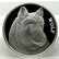1 Oz Wolf Design .999 Fine Silver Round