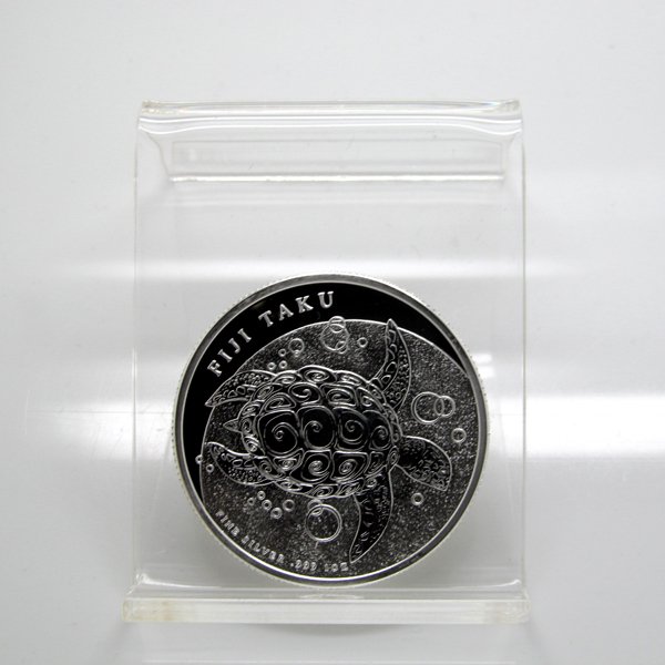 2013 New Zealand Silver Fiji Taku - Uncirculated: 2013 New Zealand Silver Fiji Taku - Uncirculated