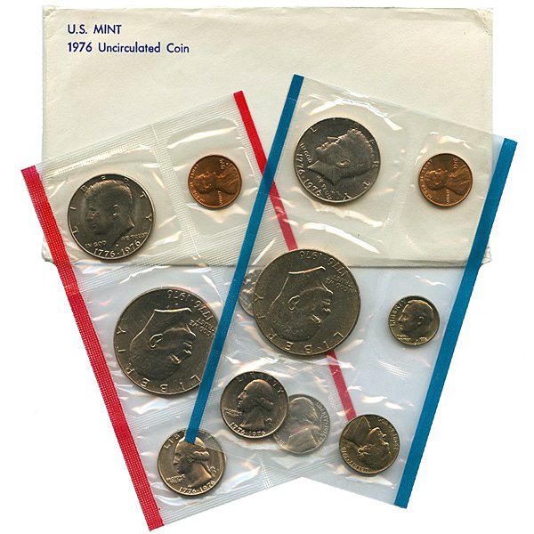 1976-P,-D US Complete Mint Set: 1976-P,-D US Complete Mint Set