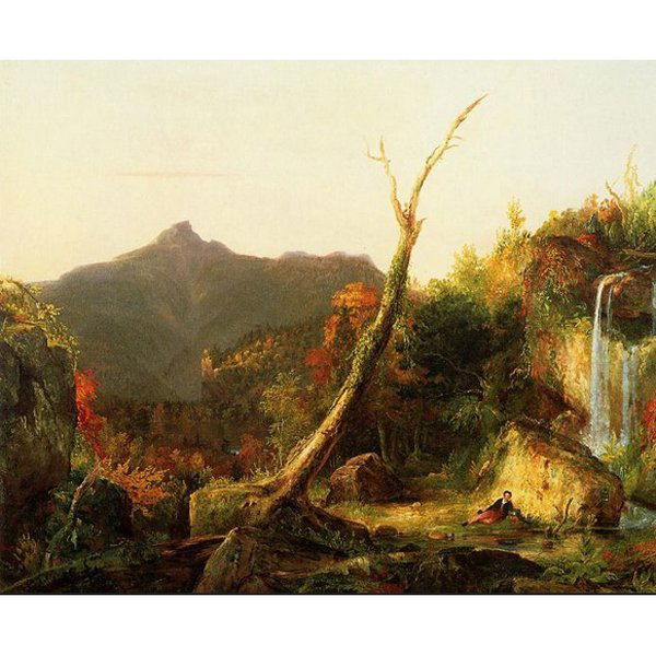 "Autumn Landscape" by Thomas Cole Oil Painting: "Autumn Landscape" by Thomas Cole Oil Painting on Canvas Reproduction 20" x 24" 24" x 36" - $220 30" x 40" - $310 36" x 48" - $350 40" x 60" - $390 48" x 60" - $430 48" x 72" - $470 This reproduction