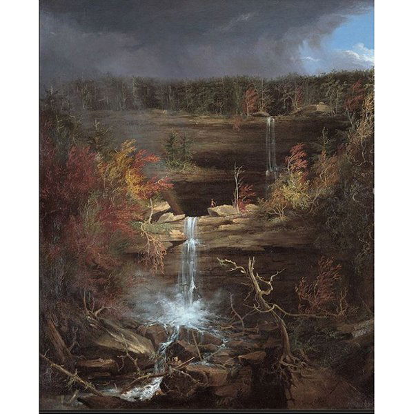 "Falls of the Kaaterskill" by Thomas Cole Oil Painting: "Falls of the Kaaterskill" by Thomas Cole Oil Painting on Canvas Reproduction 20" x 24" 24" x 36" - $220 30" x 40" - $310 36" x 48" - $350 40" x 60" - $390 48" x 60" - $430 48" x 72" - $470 This repro