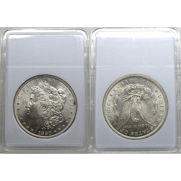 1880 Morgan Silver Dollar - Brilliant Uncirculated (1 of 1)