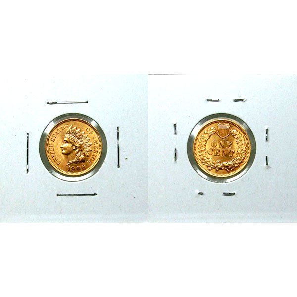1906 Indian Head Cent - Red Gem BU - MS+++ (1 of 1)