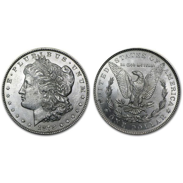 1878 7 TF Morgan Silver Dollar - Rev of 79 - BU (1 of 1)