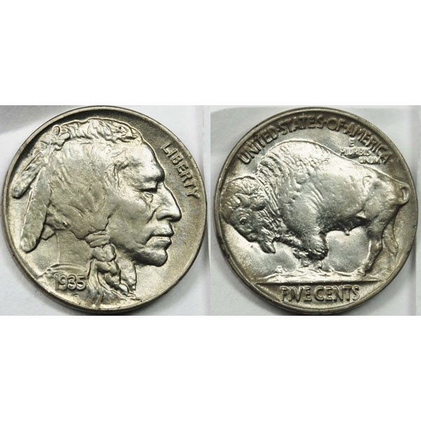 1935 P Buffalo Nickel - Brilliant Uncirculated (1 of 1)