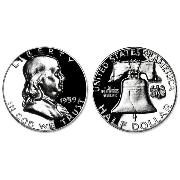 1959 Franklin Half Dollar Proof (1 of 1)