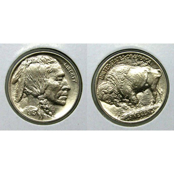1913 D Buffalo Nickel Type 1 - Brilliant Uncirculated (1 of 1)