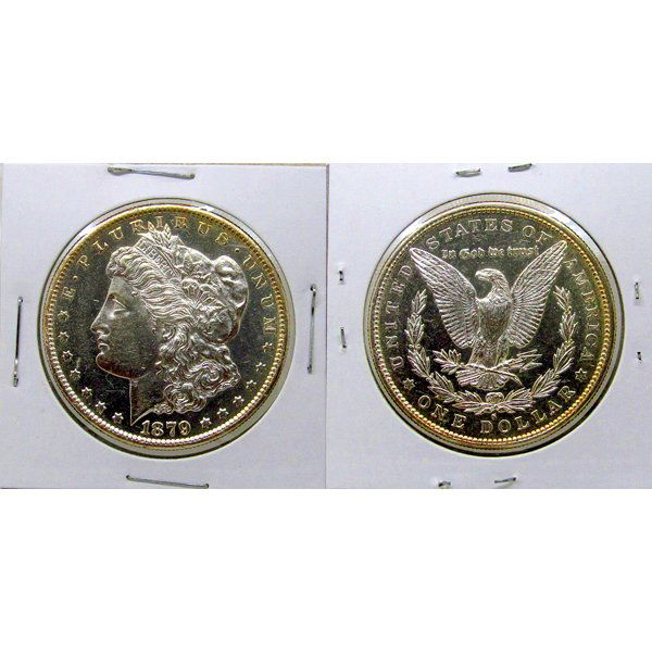1879 S Morgan Dollar - BU - Proof Like - MS+ (1 of 1)