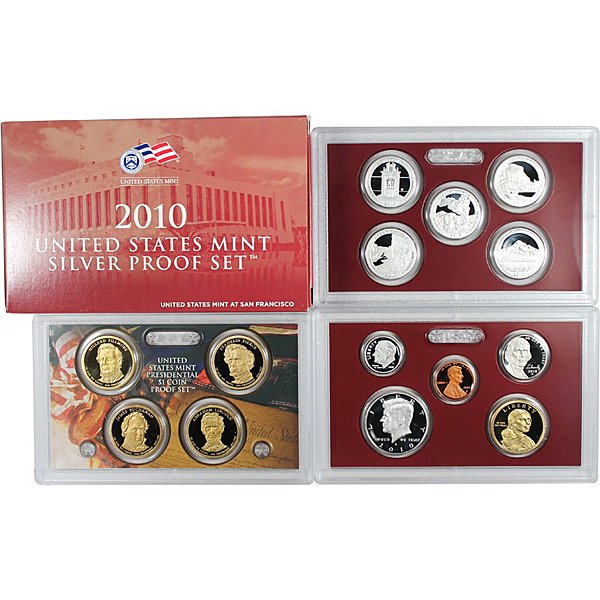 2010 S 14-Coin Proof (90% Silver) Set in OGP (1 of 1)