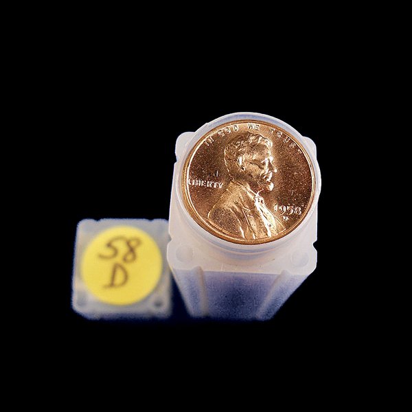 1958 D Lincoln Wheat Penny Roll - BU: 1958 D Lincoln Wheat Penny Roll - BU - Clad Cooper - Brilliant Uncirculated - Photos of products are a representation of the item you will receive and may or may not be the actual item you will receiv
