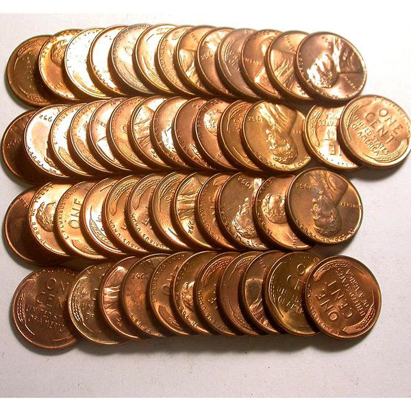 1952 P Lincoln Wheat Penny Roll - BU: 1952 P Lincoln Wheat Penny Roll - BU - Clad Cooper - Brilliant Uncirculated - Photos of products are a representation of the item you will receive and may or may not be the actual item you will receiv