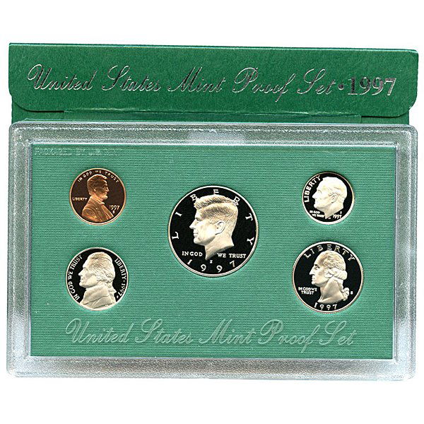 1997 S US Mint Proof Set in OGP (1 of 1)