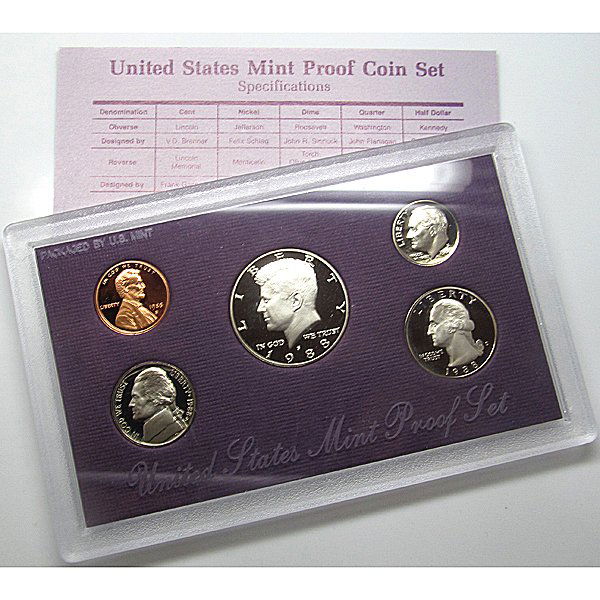 1988 S US Mint Proof Set in OGP (1 of 1)