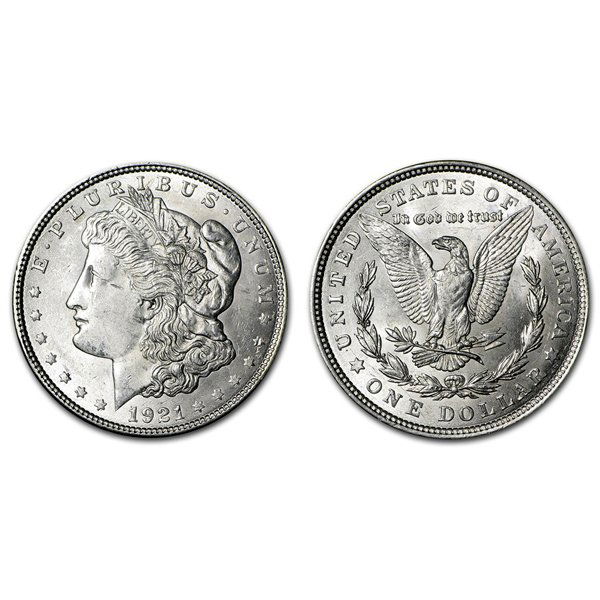 1921 Morgan Silver Dollar - BU (1 of 1)