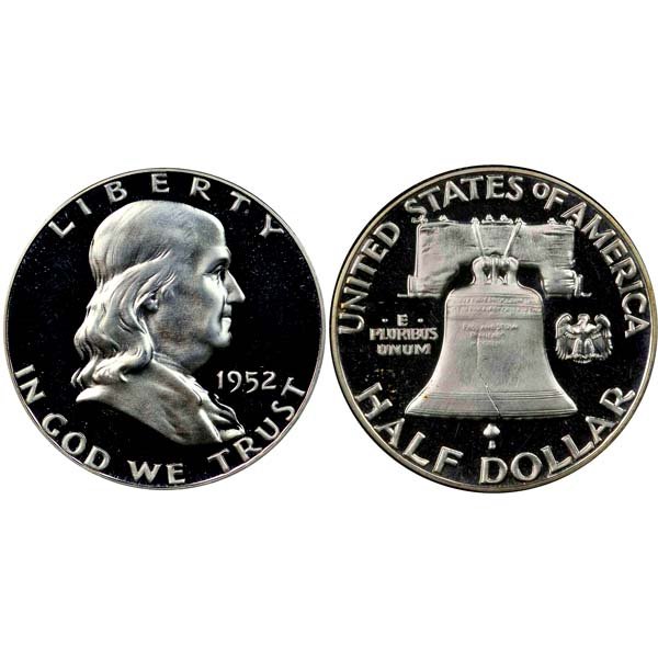 1952 Franklin Half Dollar Proof (1 of 1)