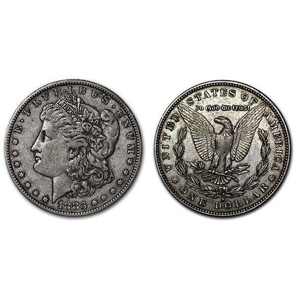 1883 S Morgan Silver Dollar - XF (1 of 1)