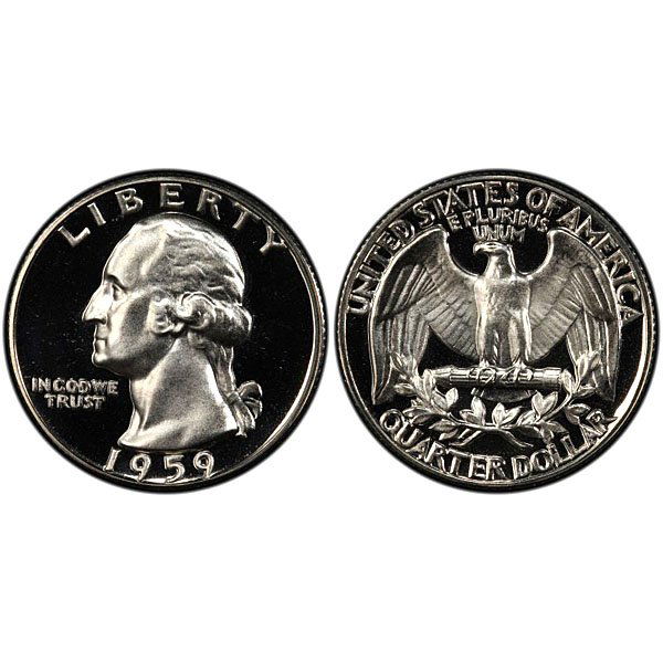 1959 Washington Quarter - Proof (1 of 1)