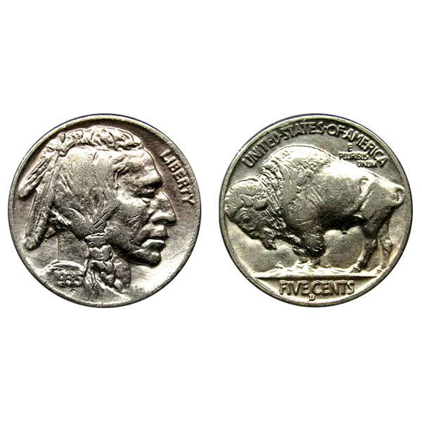 1935 D Buffalo Nickel - AU (1 of 1)