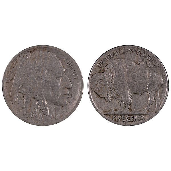 1916 S Buffalo Nickel - VF - 3/4 Horn (1 of 1)