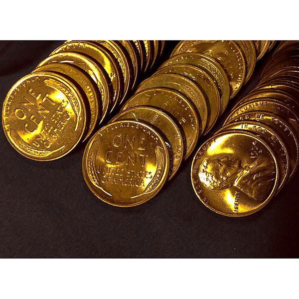 1954 D Lincoln Wheat Penny Roll - BU: 1954 D Lincoln Wheat Penny Roll - BU - Clad Cooper - Brilliant Uncirculated - Photos of products are a representation of the item you will receive and may or may not be the actual item you will receiv