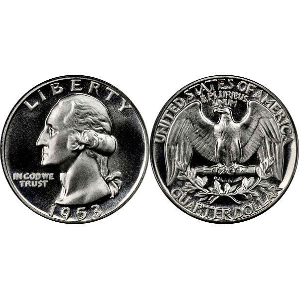 1953 Washington Quarter - Proof (1 of 1)