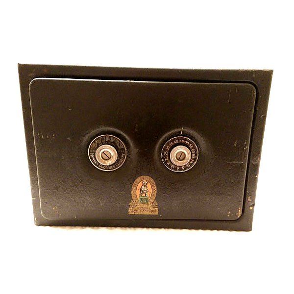 Early 1900 Combination Wall Safe (1 of 3)