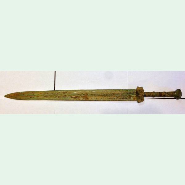 Chinese Bronze Tang Dynasty Style Sword 22" (1 of 2)