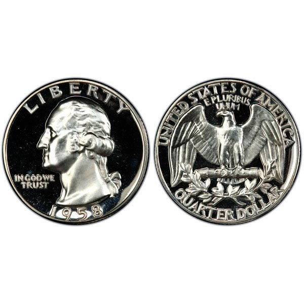 1958 Proof Washington Quarter (1 of 1)