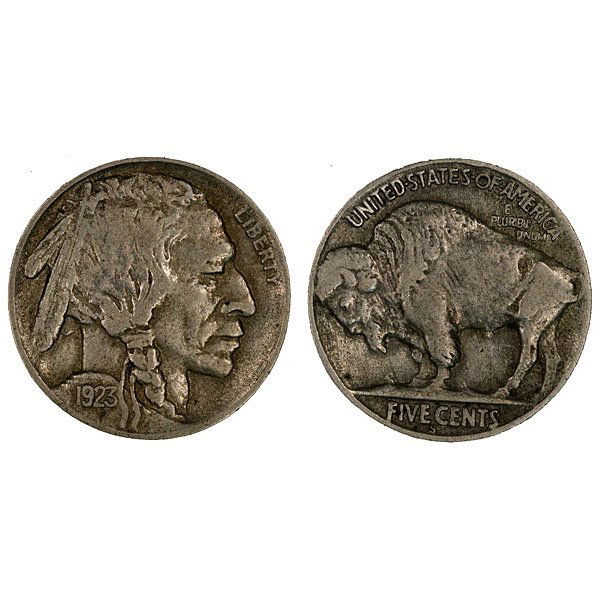 1923 S Buffalo Nickel - XF - Full Horn (1 of 1)