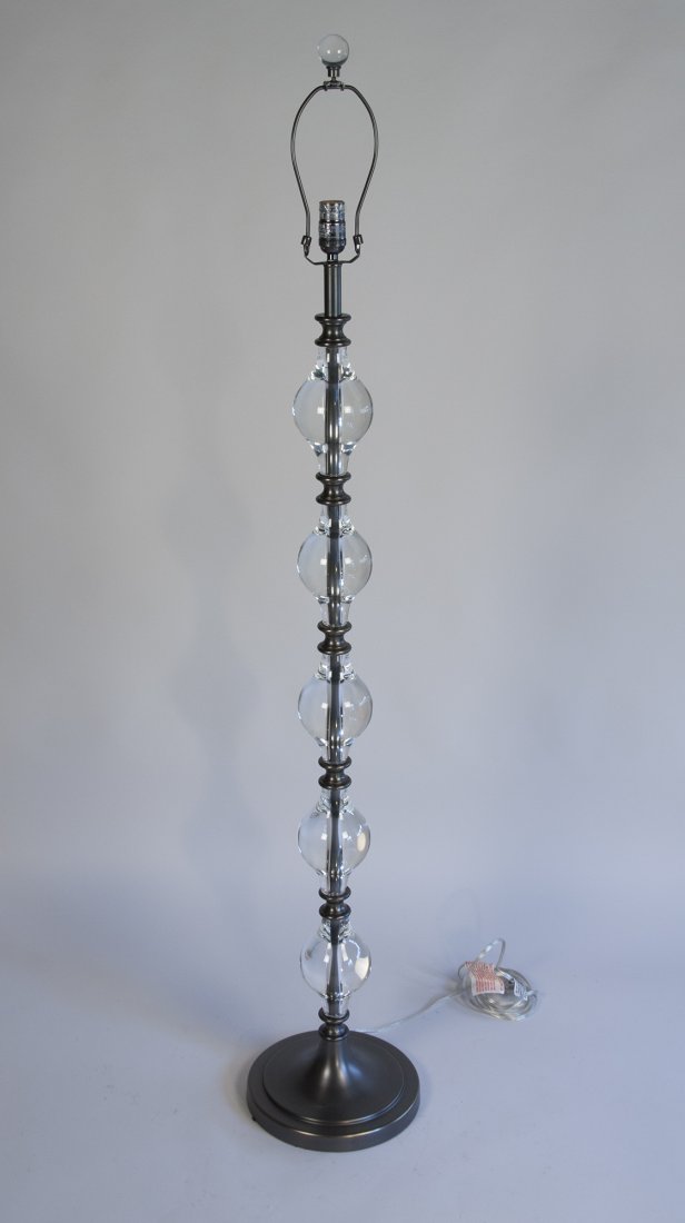Stacked Glass Ball Floor Lamp Jul 27 Stacked Glass Ball Floor Lamp