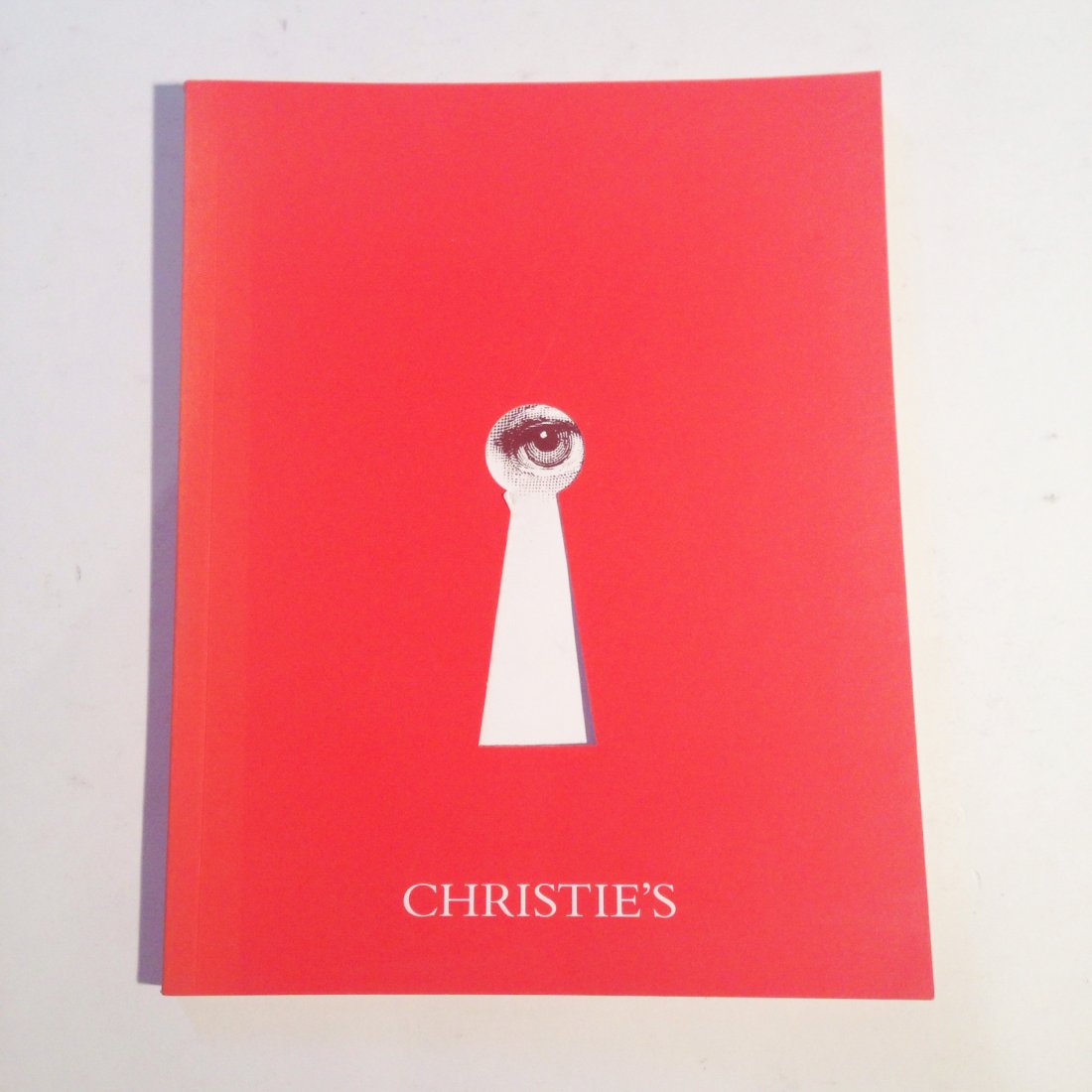 Piero Fornasetti Christies auction catalog: Piero Fornasetti, Important Design, the Life of. Christies LA 16 may 1968. Auction catalog. Rare. Very good condition.
