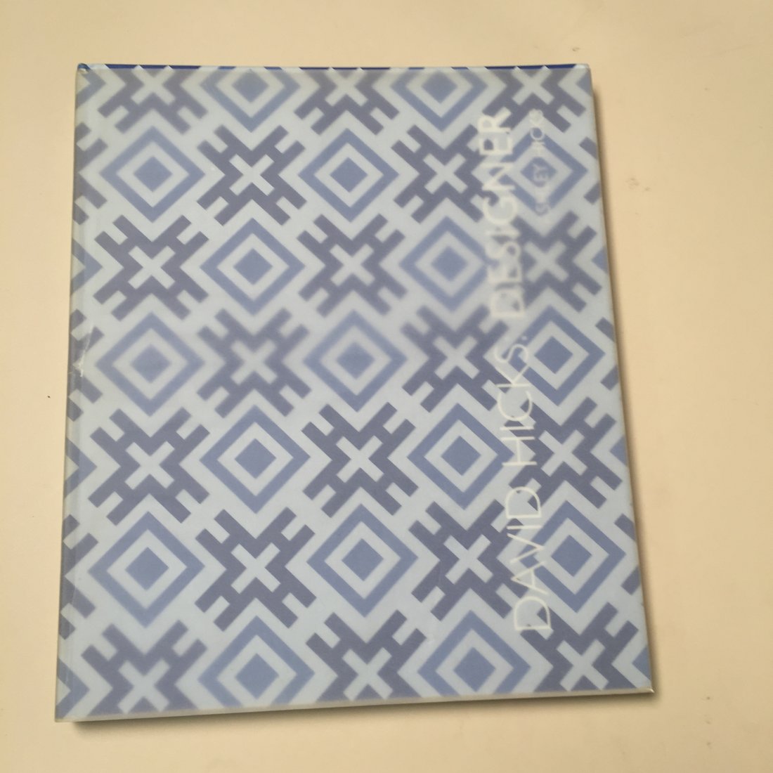 David Hicks Designer: by Ashley Hicks. Published by Scriptum Eds. 2003. Hardcover in dust jacket, good condition.