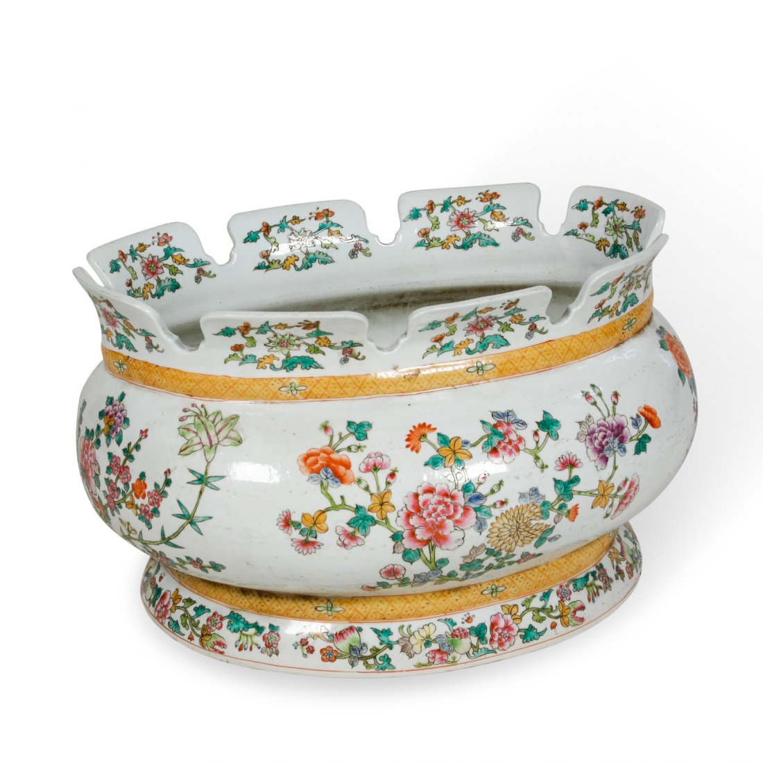 Large Chinese Ceramic Planter (1 of 5)